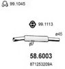 ASSO 58.6003 Middle Silencer